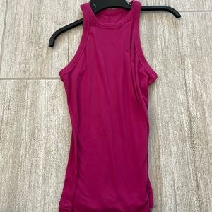 Hot pink athletic top